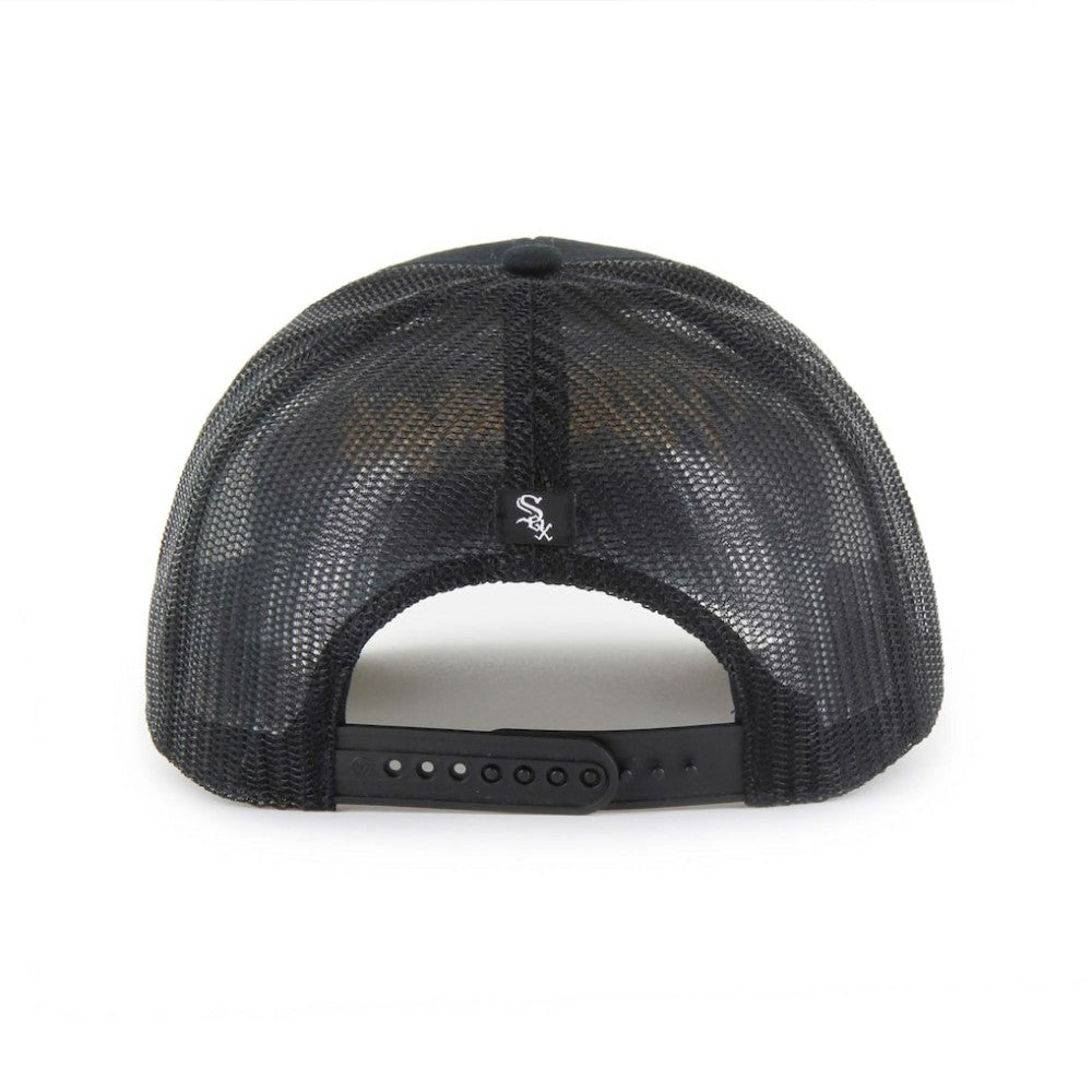 Chicago White Sox '47 Garner Trucker Adjustable Hat - Black - 47 brand Lifestyle