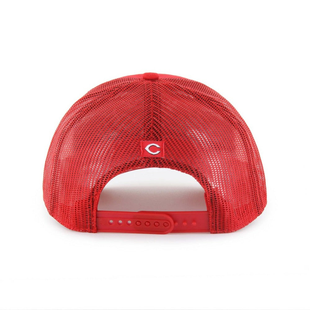 Cincinnati Reds '47 Garner Trucker Adjustable Hat - Red - 47 brand Discount