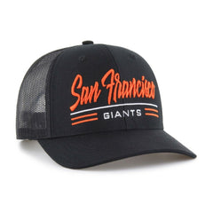 San Francisco Giants '47 Garner Trucker Adjustable Hat - Black - 47 brand Sale