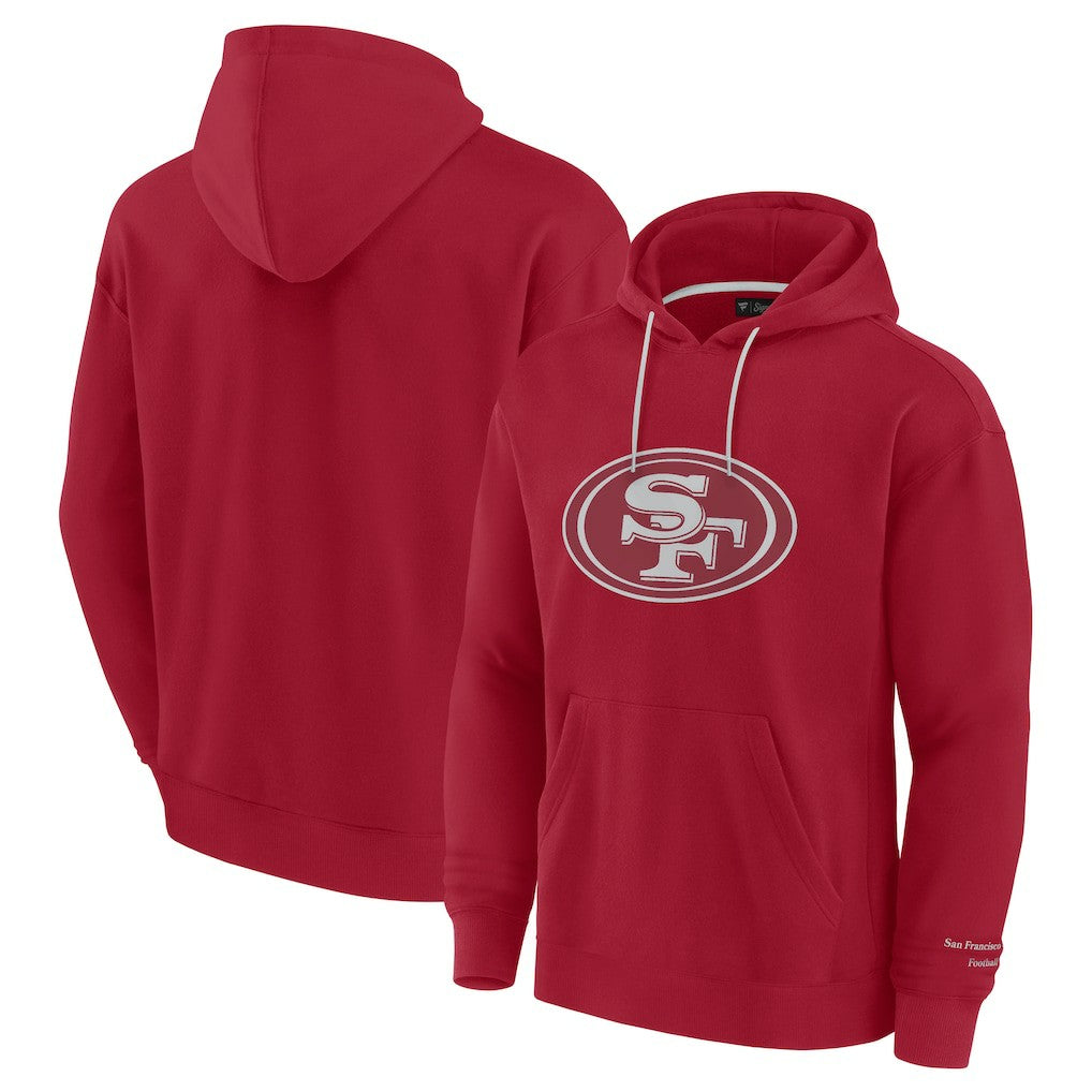 Fanatics San Francisco 49ers Elements Pace Pullover Hoodie Scarlet