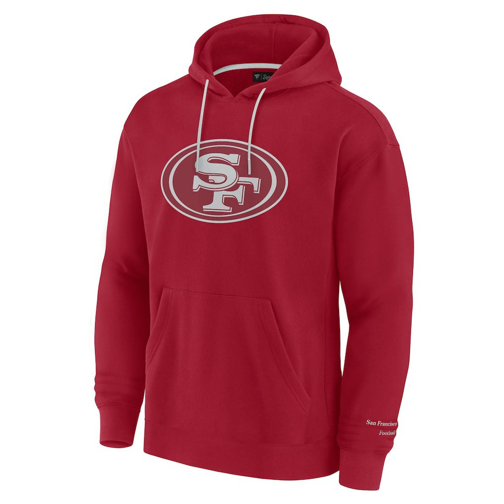 Fanatics San Francisco 49ers Elements Pace Pullover Hoodie Scarlet