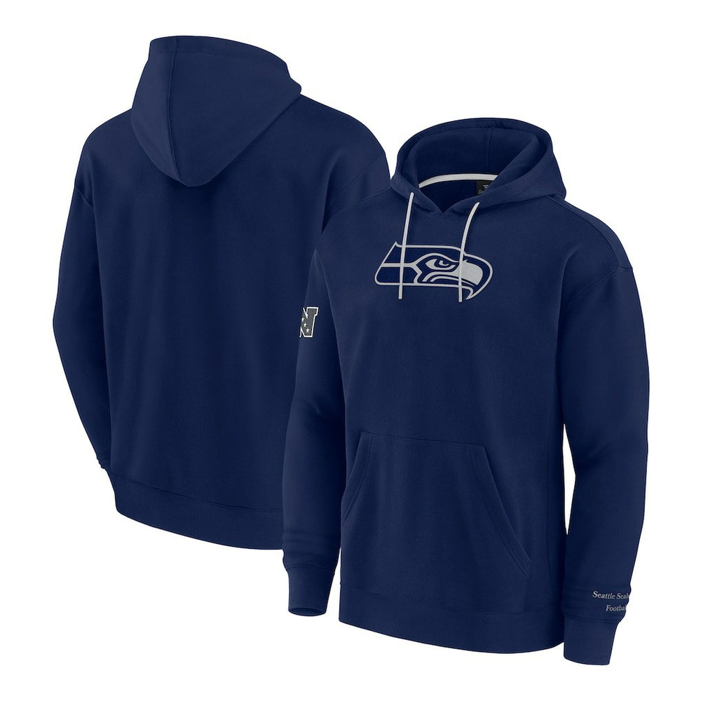 Fanatics Seattle Seahawks Elements Pace Pullover Hoodie College Navy