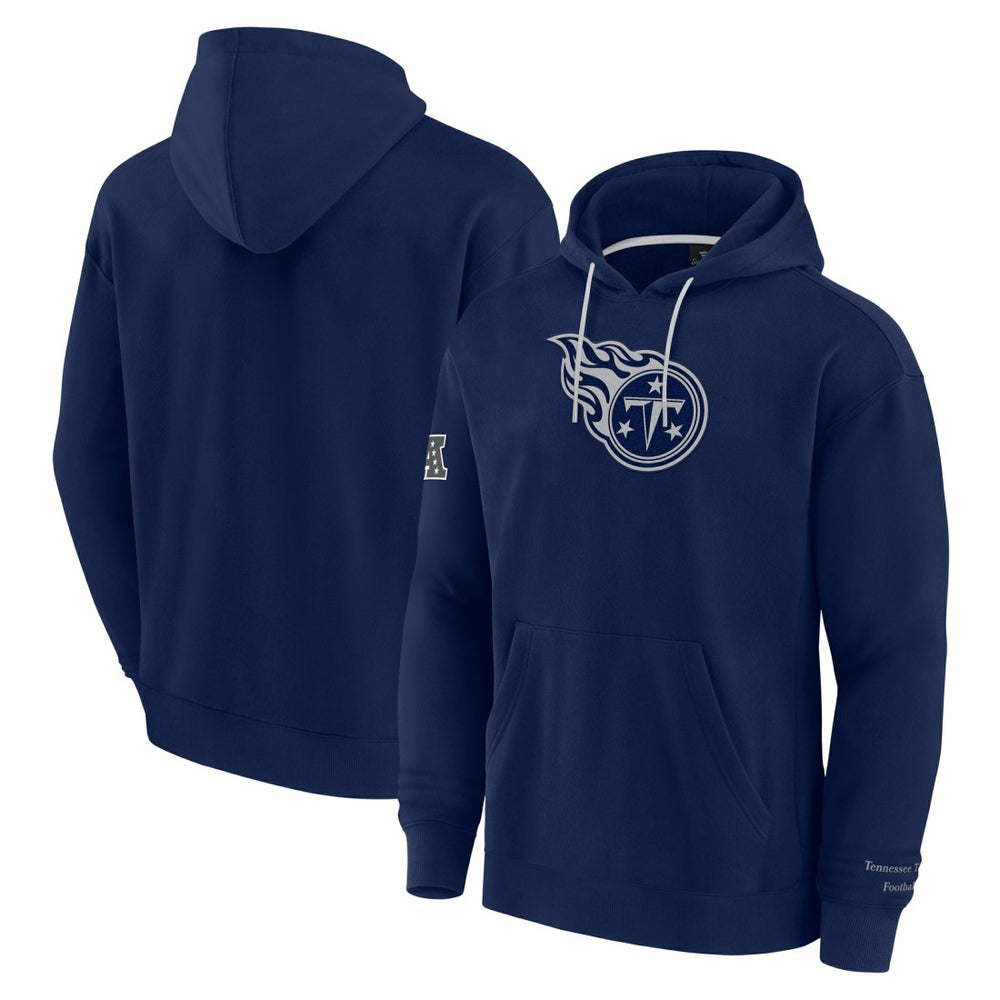 Fanatics Tennessee Titans Elements Pace Pullover Hoodie Navy