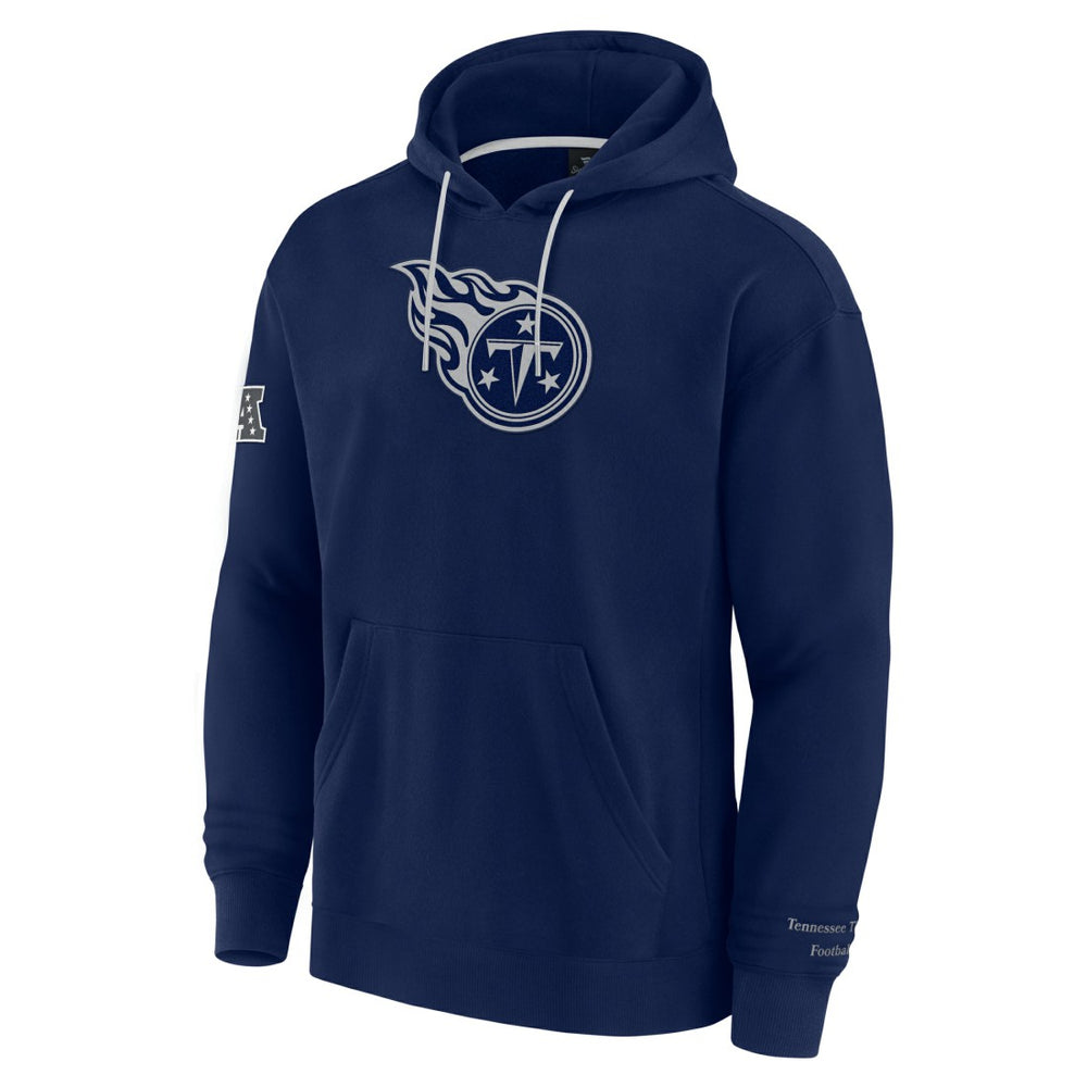 Fanatics Tennessee Titans Elements Pace Pullover Hoodie Navy