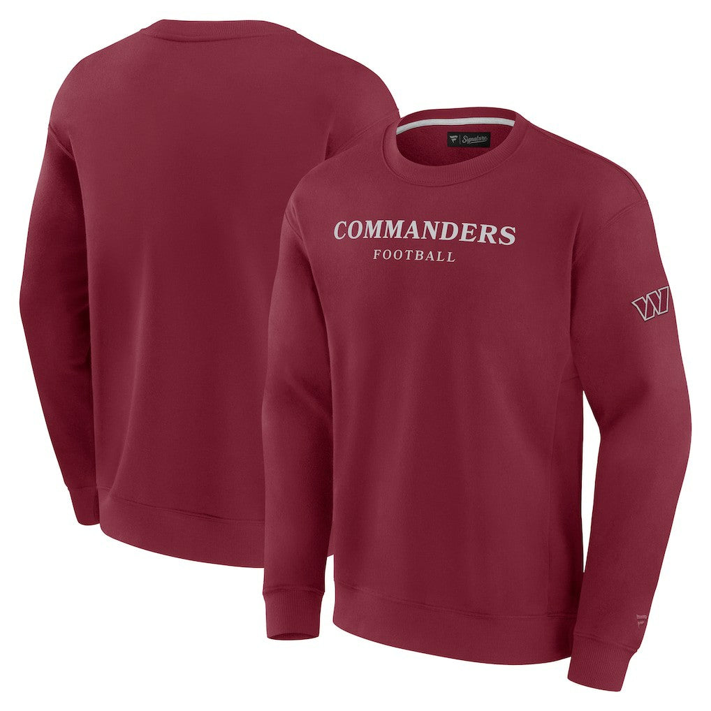 Fanatics Washington Commanders Unisex Elements Unlimited Fleece Pullover Sweatshirt Burgundy