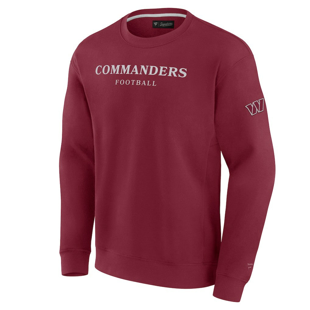 Fanatics Washington Commanders Unisex Elements Unlimited Fleece Pullover Sweatshirt Burgundy