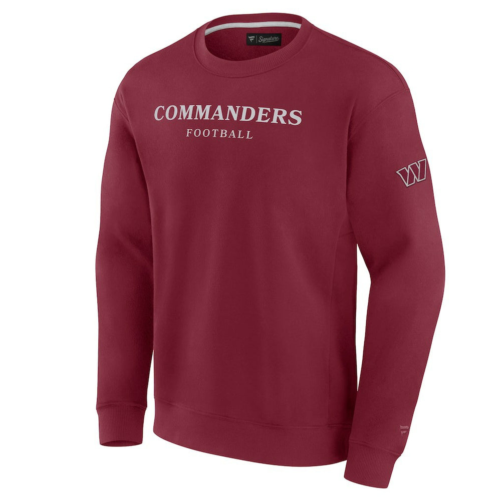 Fanatics Washington Commanders Unisex Elements Unlimited Fleece Pullover Sweatshirt Burgundy