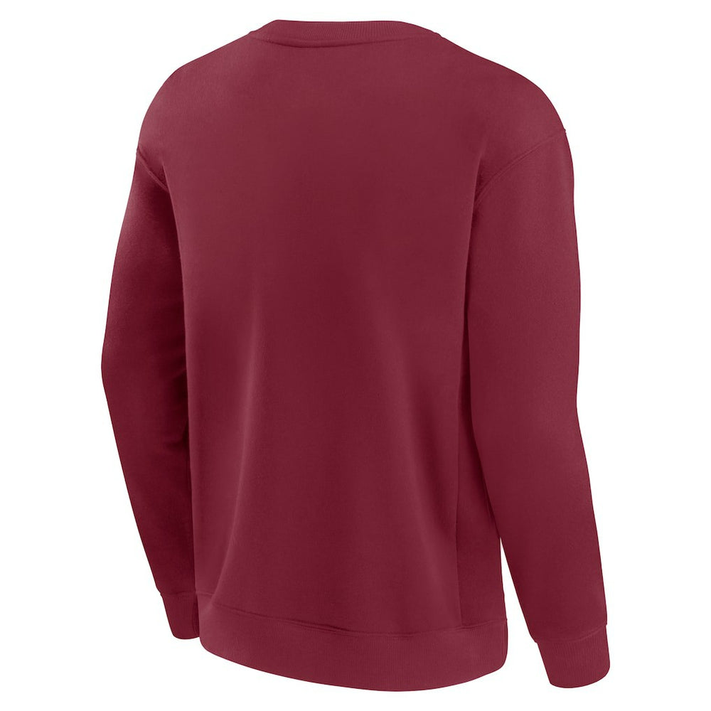 Fanatics Washington Commanders Unisex Elements Unlimited Fleece Pullover Sweatshirt Burgundy