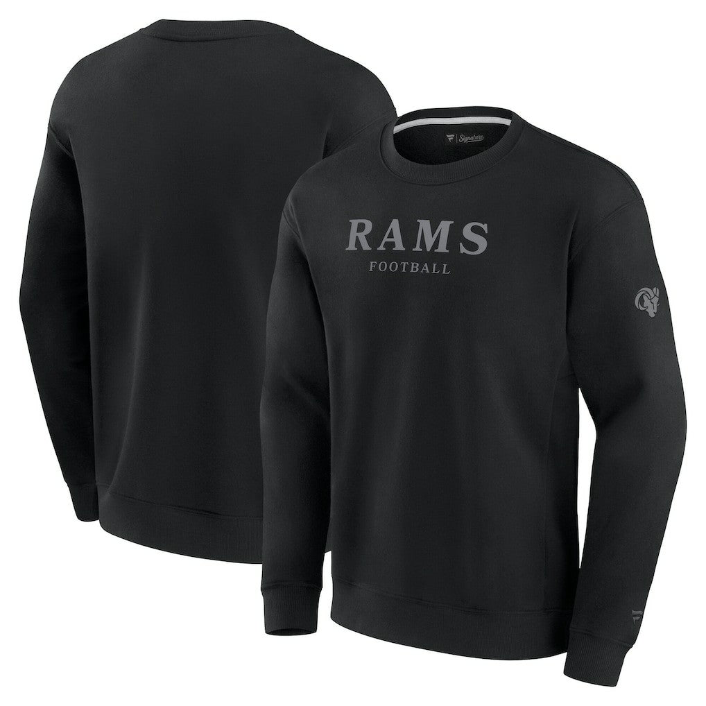 Fanatics Los Angeles Rams Unisex Elements Unlimited Fleece Pullover Sweatshirt Black