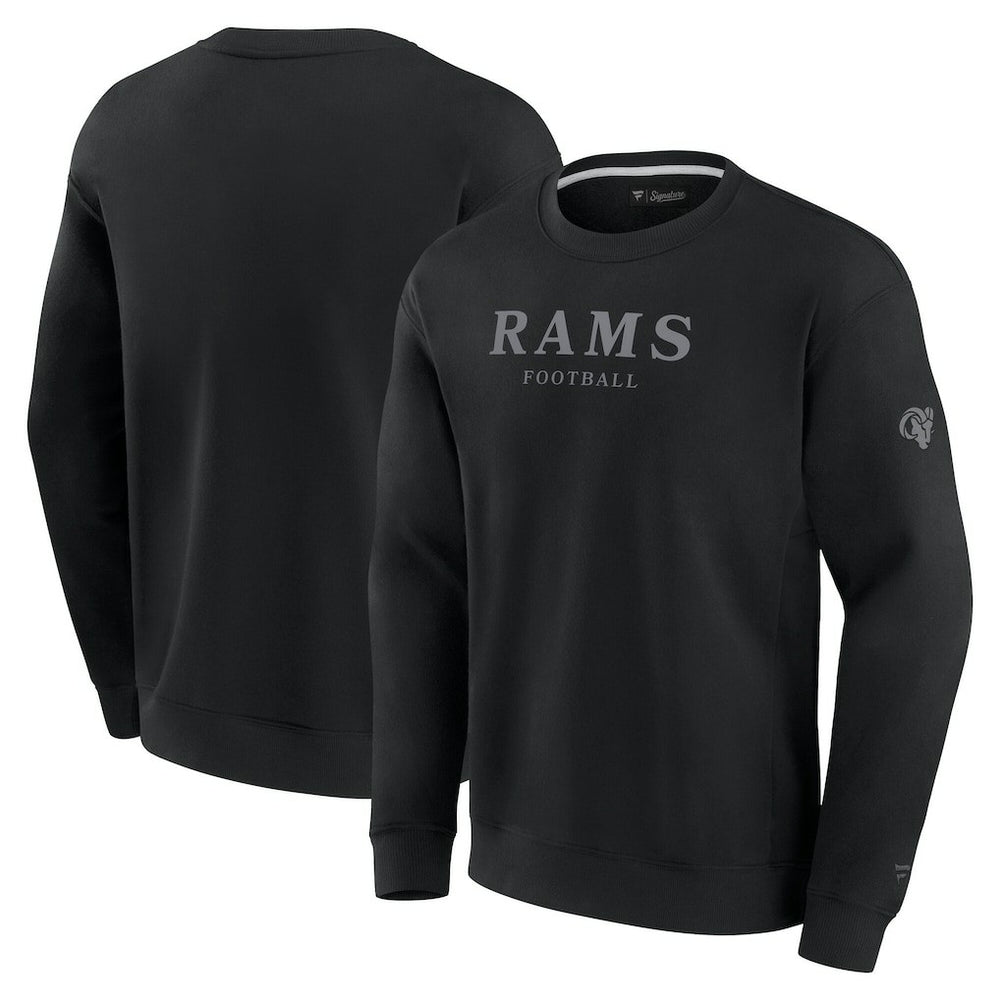 Fanatics Los Angeles Rams Unisex Elements Unlimited Fleece Pullover Sweatshirt Black