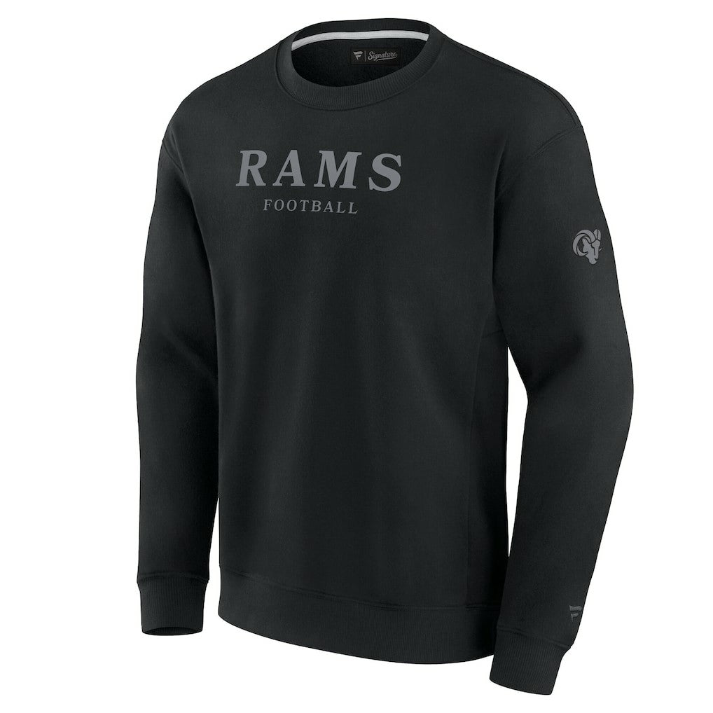 Fanatics Los Angeles Rams Unisex Elements Unlimited Fleece Pullover Sweatshirt Black