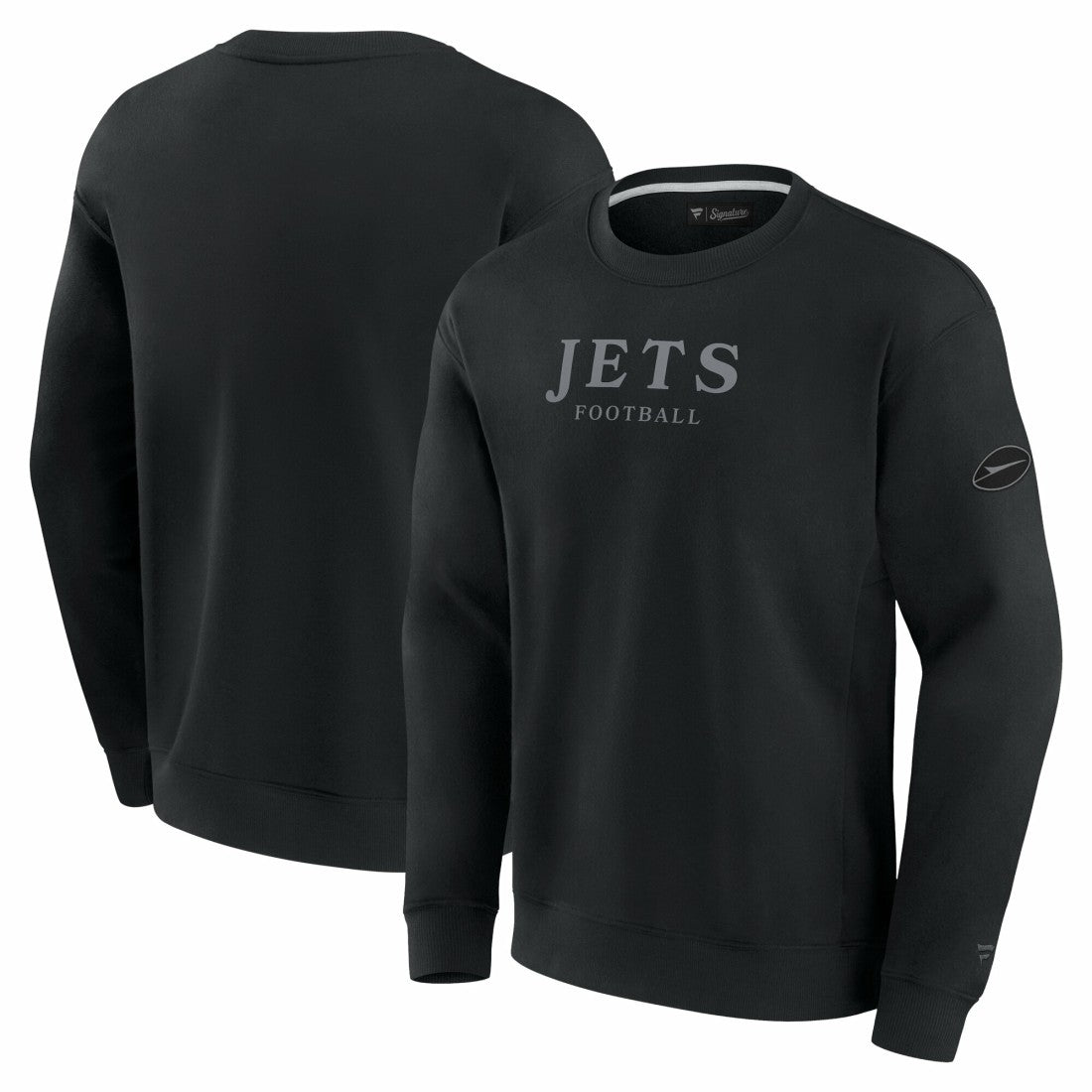 Fanatics New York Jets Unisex Elements Unlimited Fleece Pullover Sweatshirt Black