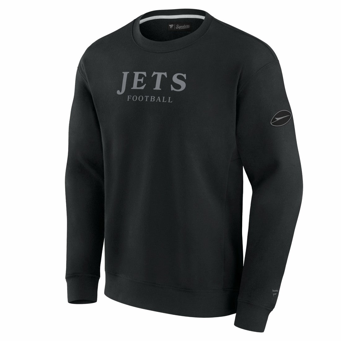 Fanatics New York Jets Unisex Elements Unlimited Fleece Pullover Sweatshirt Black