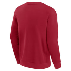 Fanatics San Francisco 49ers Unisex Elements Unlimited Fleece Pullover Sweatshirt Scarlet