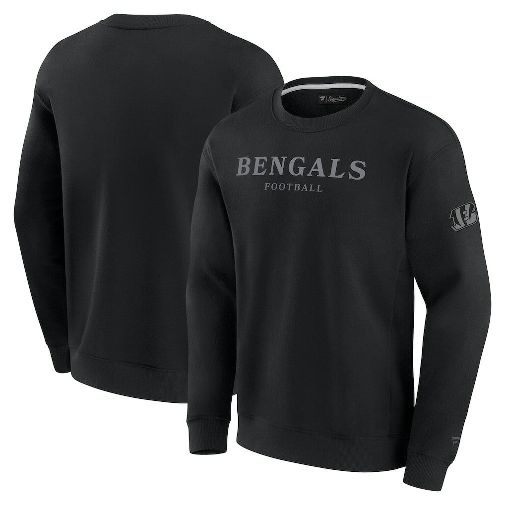 Fanatics Cincinnati Bengals Unisex Elements Unlimited Fleece Pullover Sweatshirt Black
