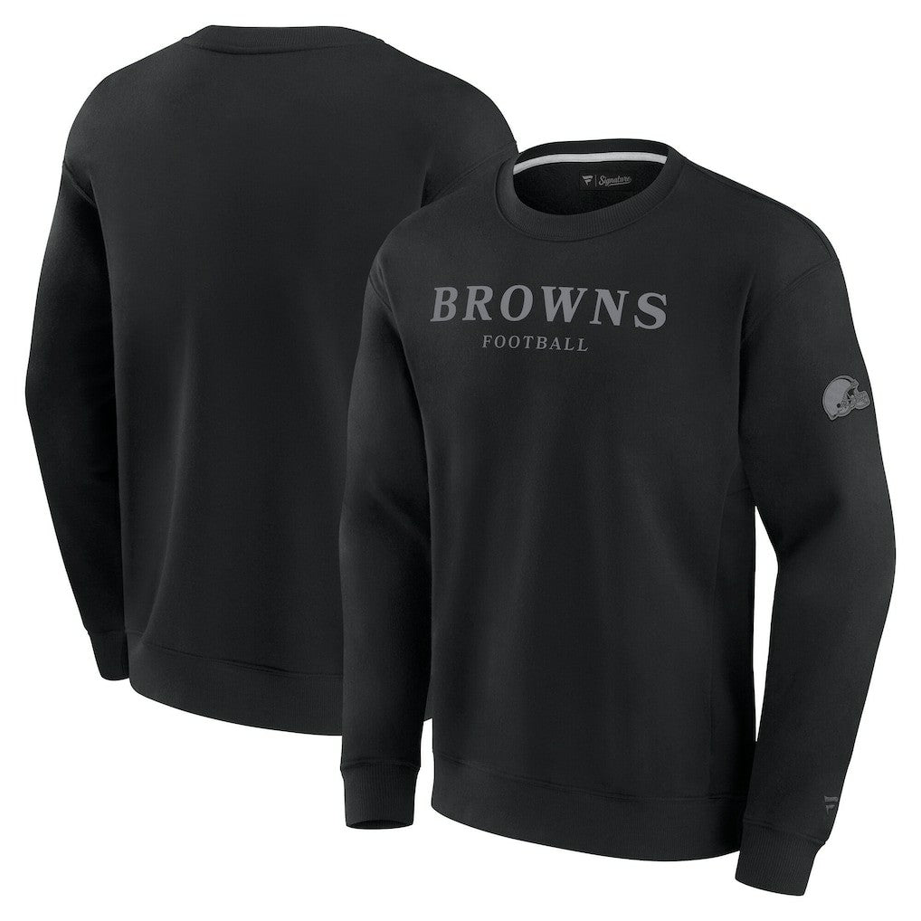 Fanatics Cleveland Browns Unisex Elements Unlimited Fleece Pullover Sweatshirt Black