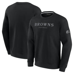 Fanatics Cleveland Browns Unisex Elements Unlimited Fleece Pullover Sweatshirt Black