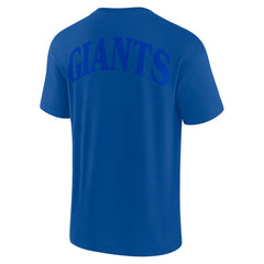 Fanatics New York Giants Unisex Elements Iconic T-Shirt Royal