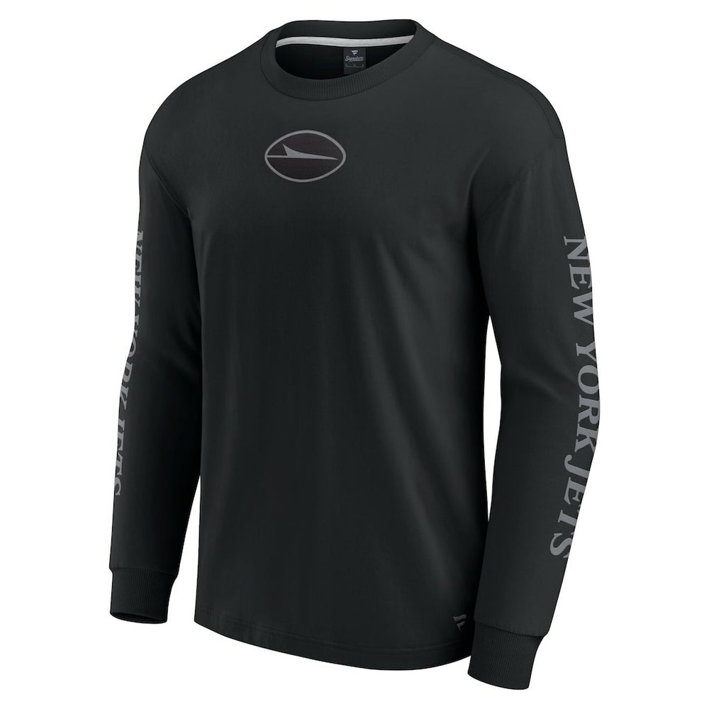 Fanatics New York Jets Unisex Elements Strive Long Sleeve T-Shirt Black
