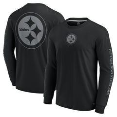 Fanatics Pittsburgh Steelers Unisex Elements Strive Long Sleeve T-Shirt Black