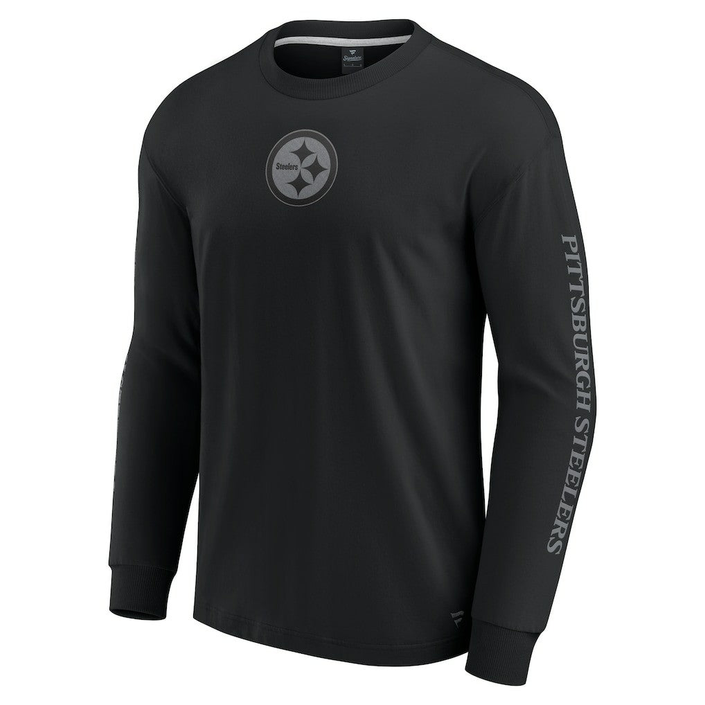 Fanatics Pittsburgh Steelers Unisex Elements Strive Long Sleeve T-Shirt Black