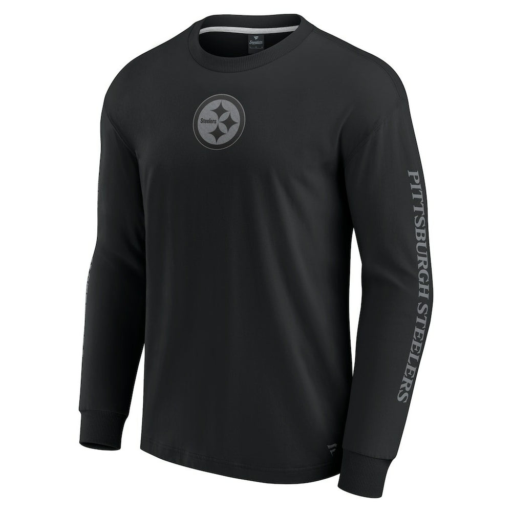 Fanatics Pittsburgh Steelers Unisex Elements Strive Long Sleeve T-Shirt Black