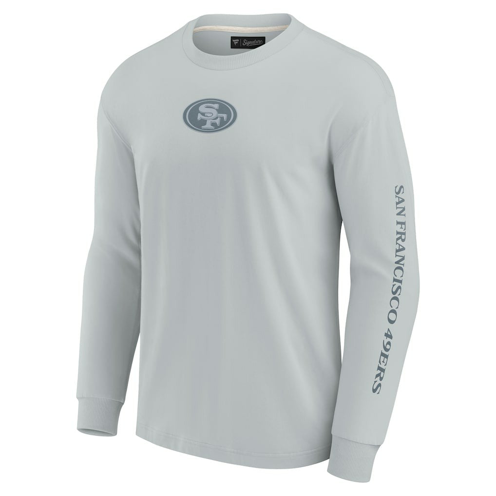 Fanatics San Francisco 49ers Unisex Elements Strive Long Sleeve T-Shirt Gray