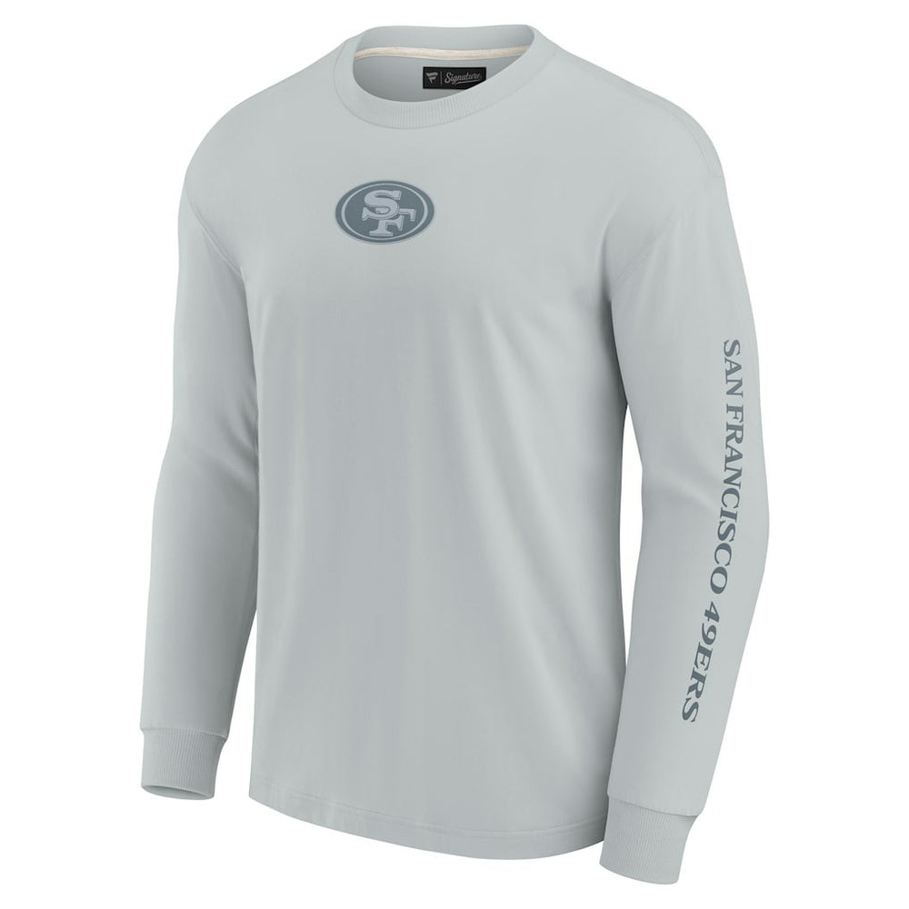 Fanatics San Francisco 49ers Unisex Elements Strive Long Sleeve T-Shirt Gray