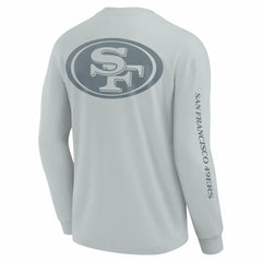 Fanatics San Francisco 49ers Unisex Elements Strive Long Sleeve T-Shirt Gray