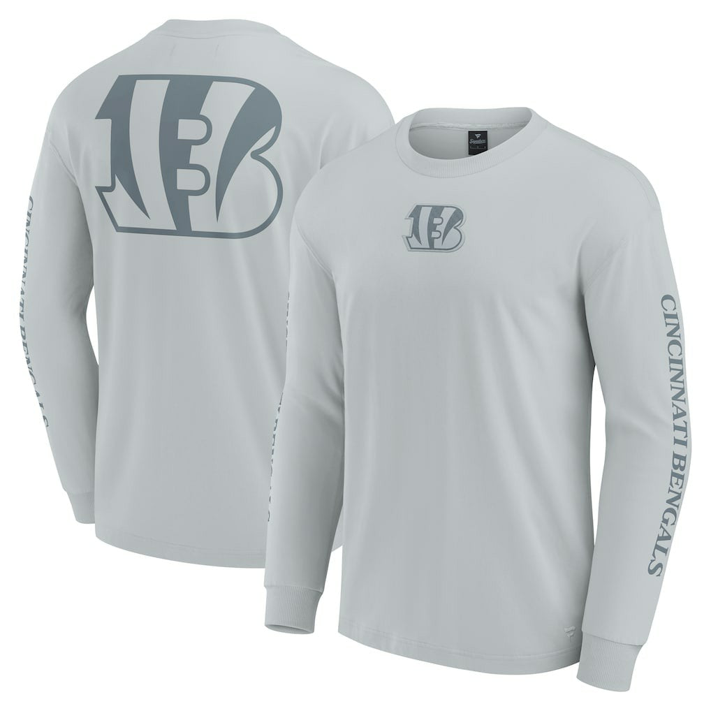 Fanatics Cincinnati Bengals Unisex Elements Strive Long Sleeve T-Shirt Gray