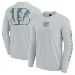 Fanatics Cincinnati Bengals Unisex Elements Strive Long Sleeve T-Shirt Gray
