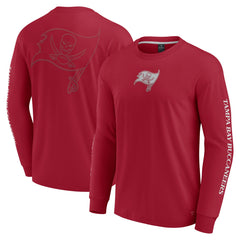 Fanatics Tampa Bay Buccaneers Unisex Elements Strive Long Sleeve T-Shirt Red