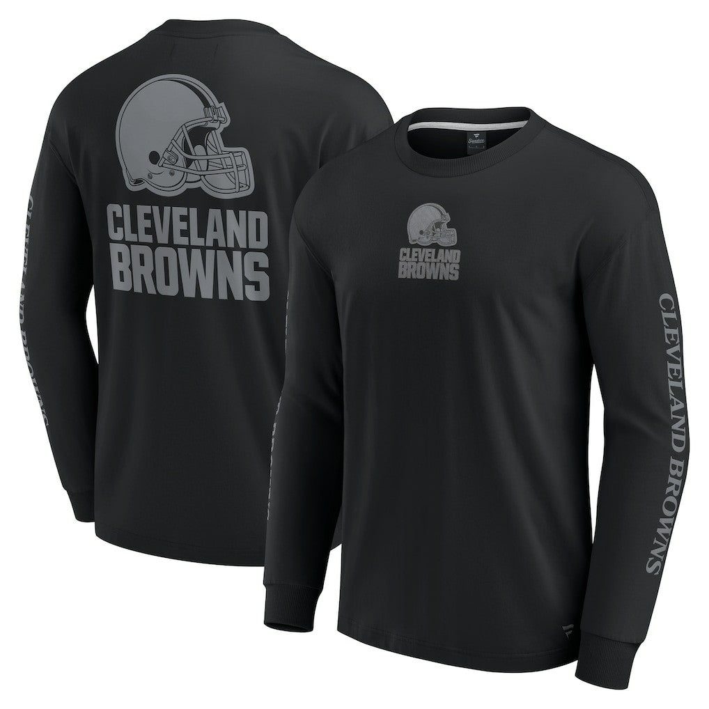 Fanatics Cleveland Browns Unisex Elements Strive Long Sleeve T-Shirt Black