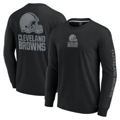 Fanatics Cleveland Browns Unisex Elements Strive Long Sleeve T-Shirt Black
