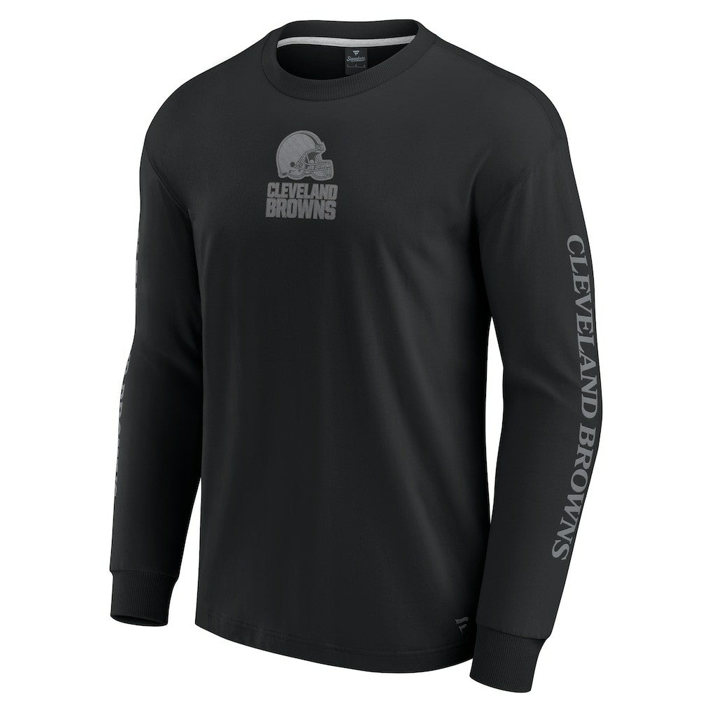 Fanatics Cleveland Browns Unisex Elements Strive Long Sleeve T-Shirt Black