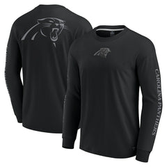 Fanatics Carolina Panthers Unisex Elements Strive Long Sleeve T-Shirt Black