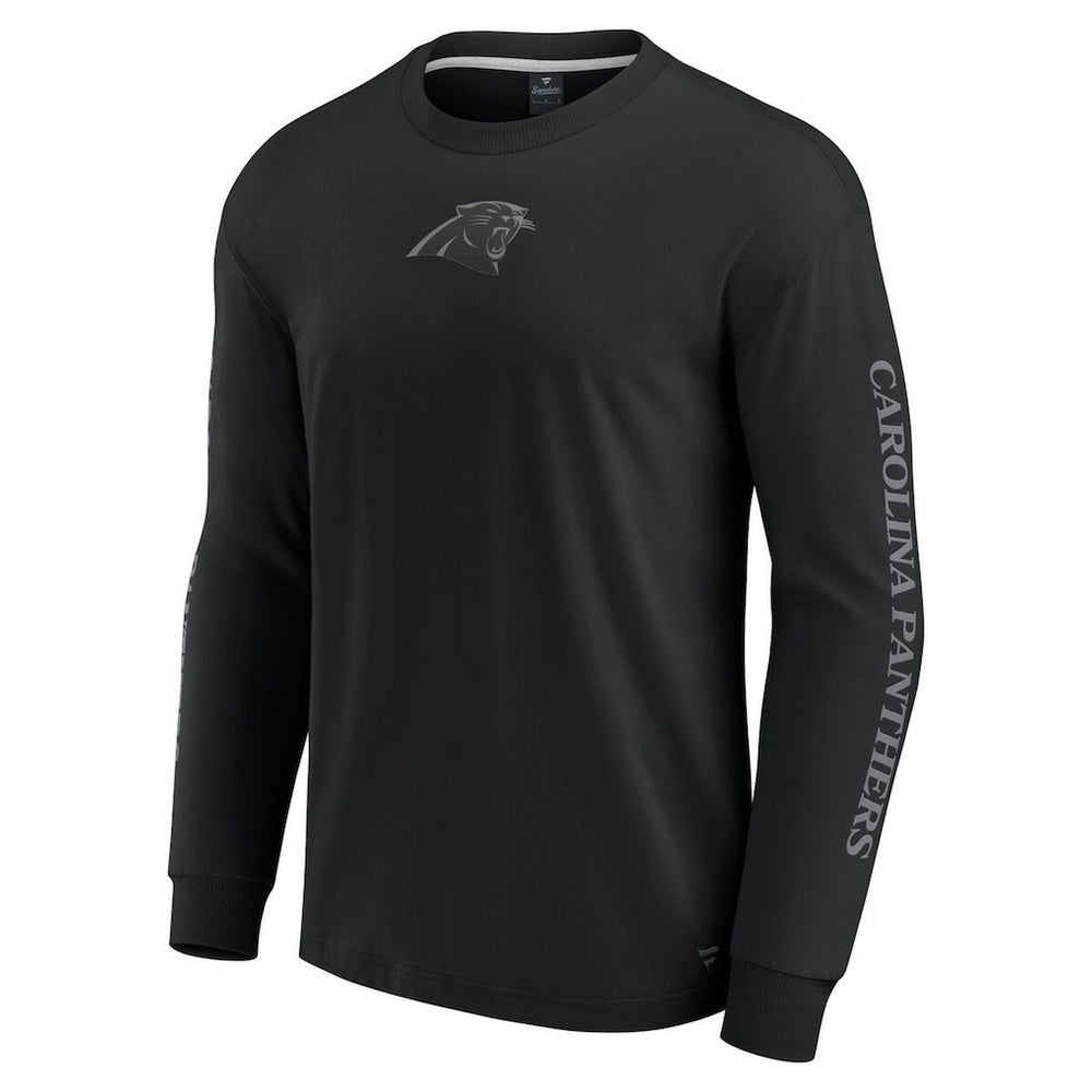 Fanatics Carolina Panthers Unisex Elements Strive Long Sleeve T-Shirt Black