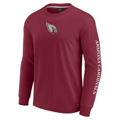 Fanatics Arizona Cardinals Unisex Elements Strive Long Sleeve T-Shirt Cardinal