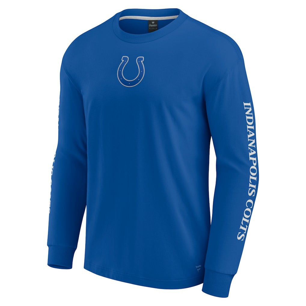 Fanatics Indianapolis Colts Unisex Elements Strive Long Sleeve T-Shirt Royal