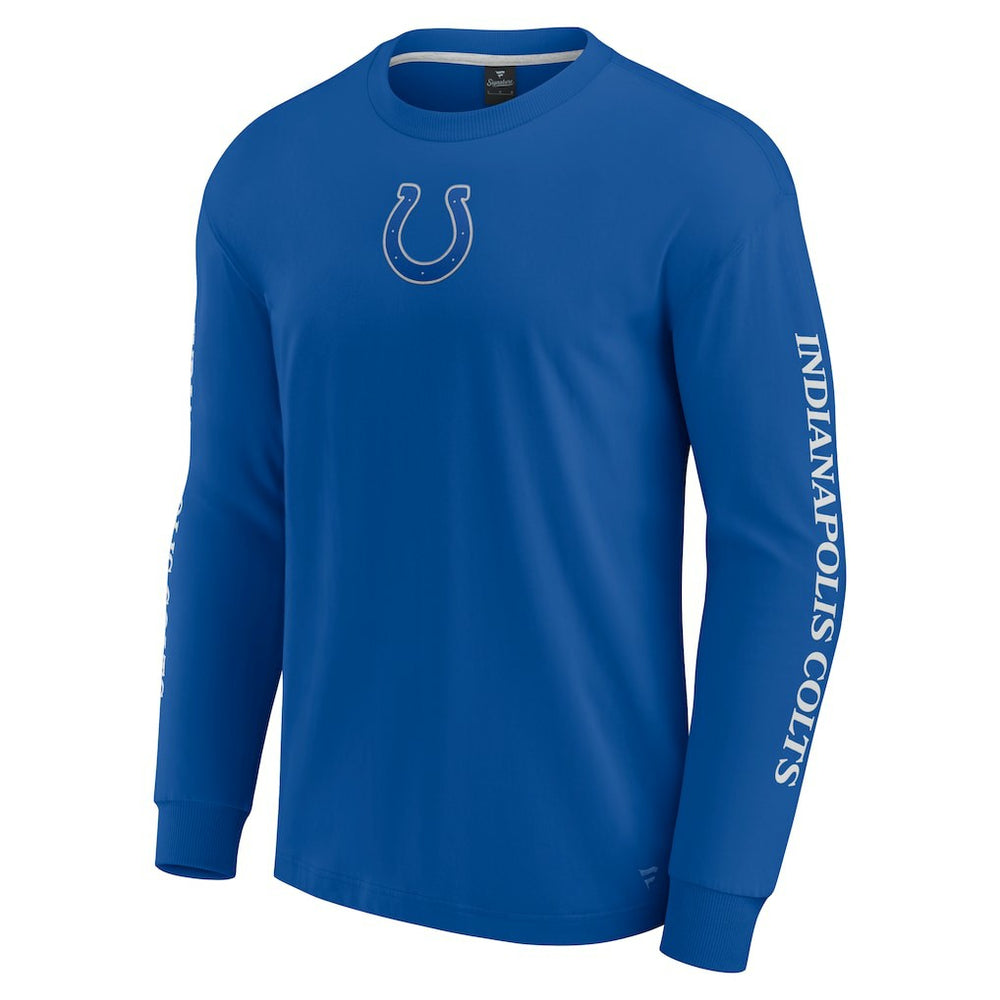 Fanatics Indianapolis Colts Unisex Elements Strive Long Sleeve T-Shirt Royal