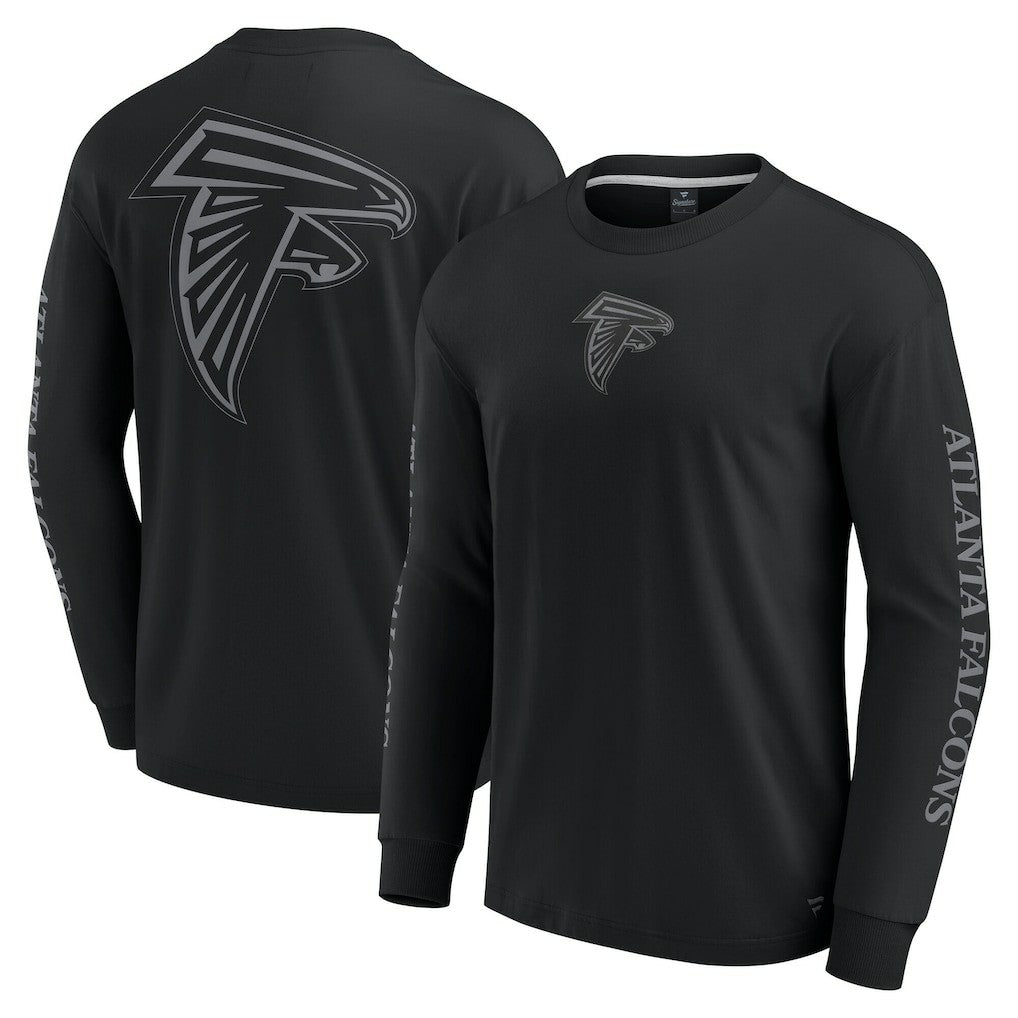 Fanatics Atlanta Falcons Unisex Elements Strive Long Sleeve T-Shirt Black