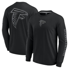 Fanatics Atlanta Falcons Unisex Elements Strive Long Sleeve T-Shirt Black