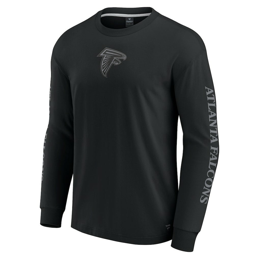 Fanatics Atlanta Falcons Unisex Elements Strive Long Sleeve T-Shirt Black