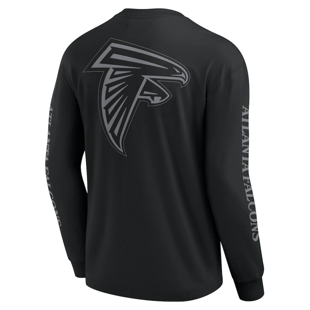 Fanatics Atlanta Falcons Unisex Elements Strive Long Sleeve T-Shirt Black