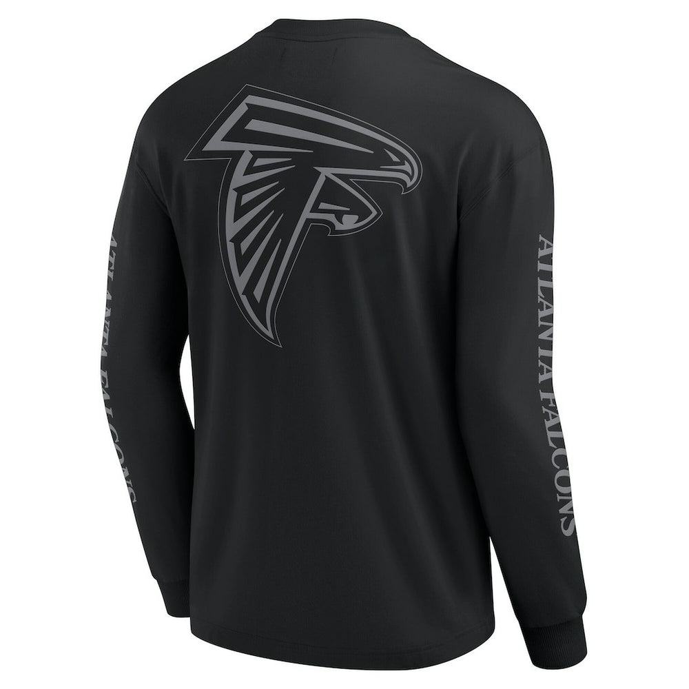 Fanatics Atlanta Falcons Unisex Elements Strive Long Sleeve T-Shirt Black