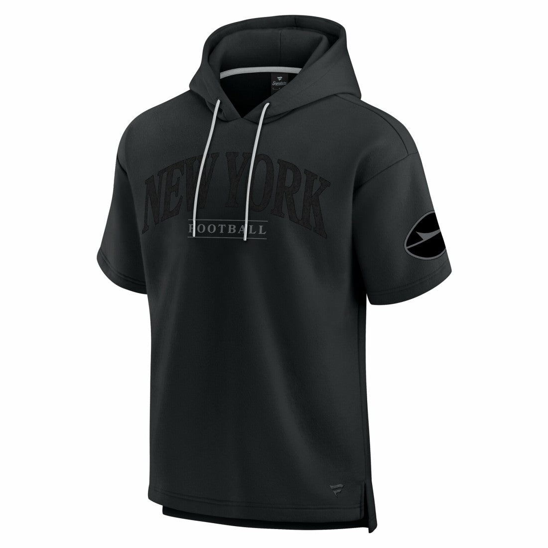 Fanatics New York Jets Unisex Elements Ready Short Sleeve Pullover Hoodie Black