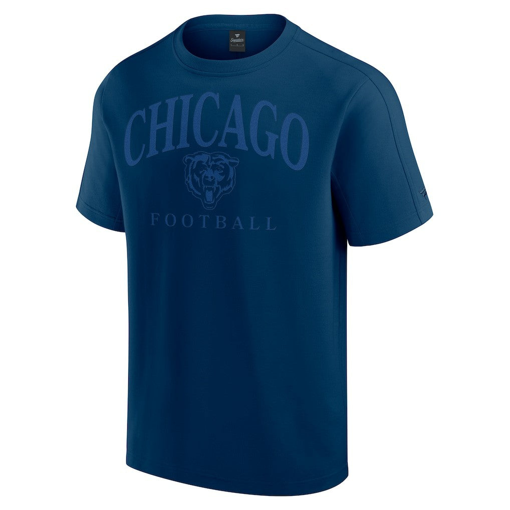 Fanatics Chicago Bears Unisex Elements Flex Tri-Blend T-Shirt Navy