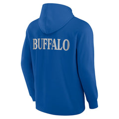 Fanatics Buffalo Bills Elements Blaze Tri-Blend Long Sleeve Hoodie T-Shirt Royal