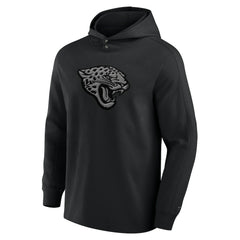 Fanatics Jacksonville Jaguars Elements Blaze Tri-Blend Long Sleeve Hoodie T-Shirt Black
