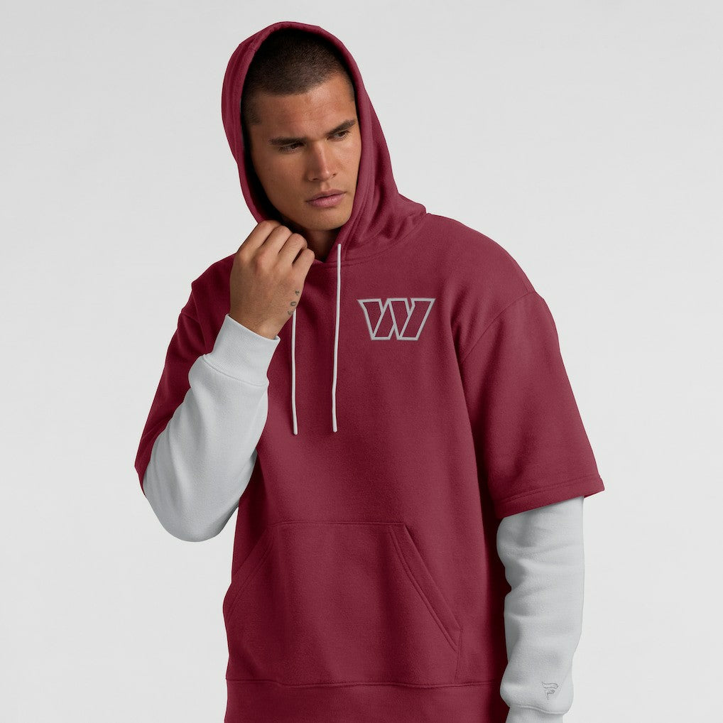 Fanatics Washington Commanders Unisex Sleek Elements Pullover Hoodie Burgundy